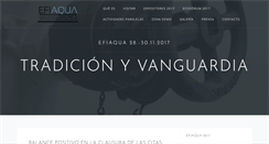 Desktop Screenshot of efiaqua.feriavalencia.com