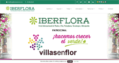 Desktop Screenshot of iberflora.feriavalencia.com