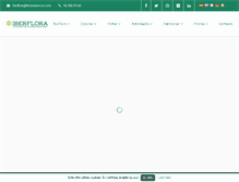 Tablet Screenshot of iberflora.feriavalencia.com