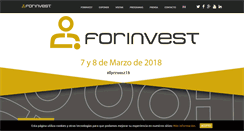 Desktop Screenshot of forinvest.feriavalencia.com