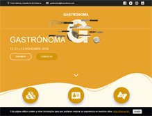 Tablet Screenshot of gastronoma.feriavalencia.com